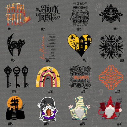 HALLOWEEN #81-96 | Vinyl Decals