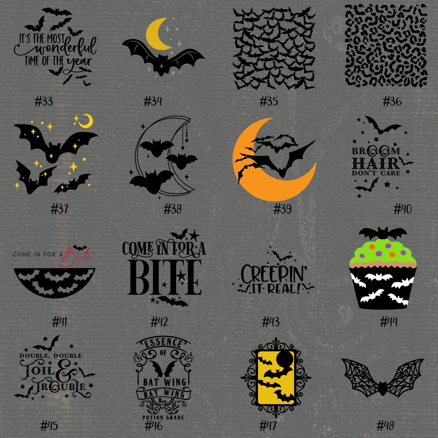 HALLOWEEN #81-96 | Vinyl Decals