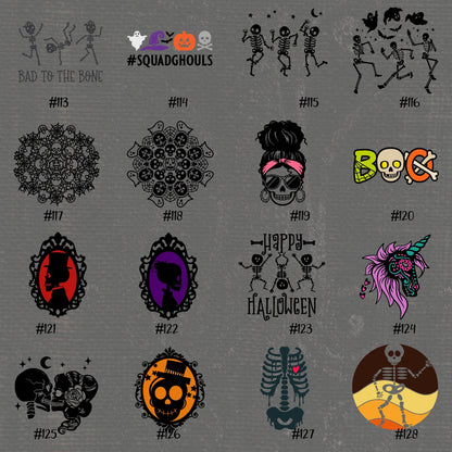 HALLOWEEN #81-96 | Vinyl Decals