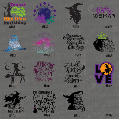 HALLOWEEN #81-96 | Vinyl Decals