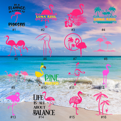 FLAMINGOS #33-48 | Vinyl Decals