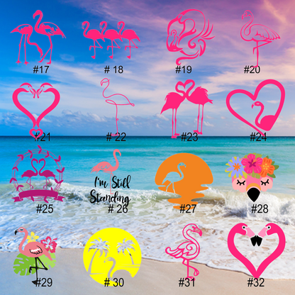 FLAMINGOS #33-48 | Vinyl Decals