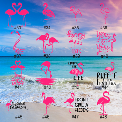 FLAMINGOS #33-48 | Vinyl Decals