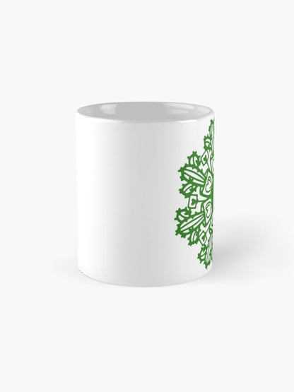 CACTUS MANDALA - coffee or latte mug