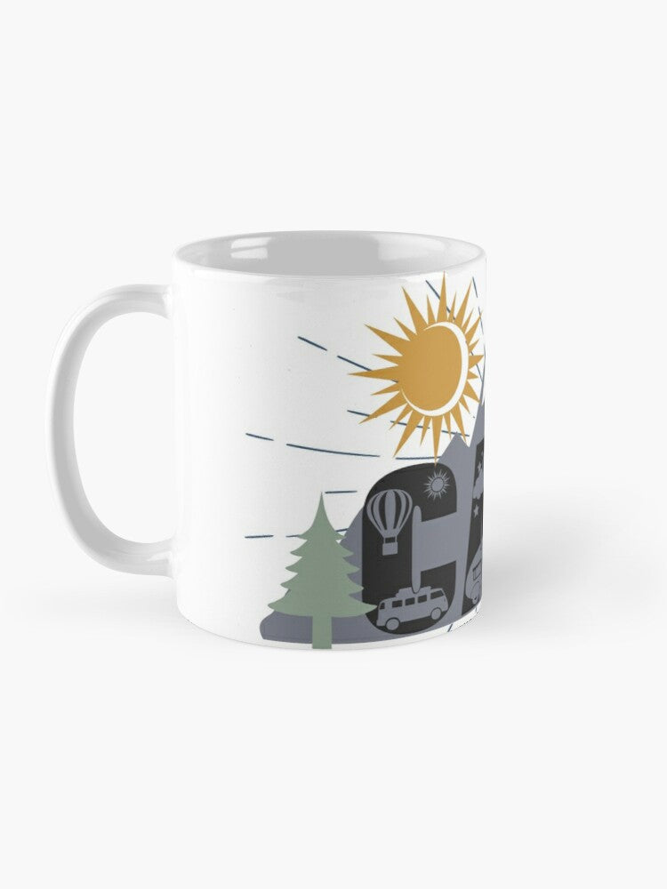 CAMP WORDS - coffee or latte mug