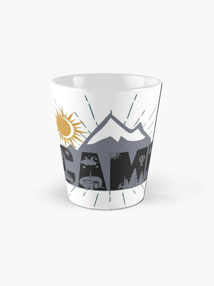 CAMP WORDS - coffee or latte mug