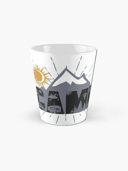 CAMP WORDS - coffee or latte mug