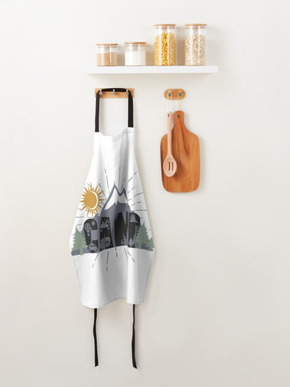 CAMP words - kitchen apron