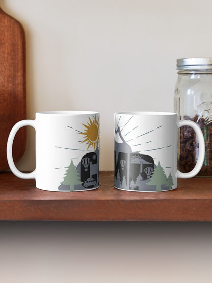 CAMP WORDS - coffee or latte mug